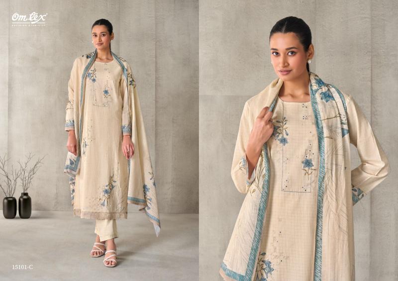Omtex ivaanya dress materials low price in india wholesale online